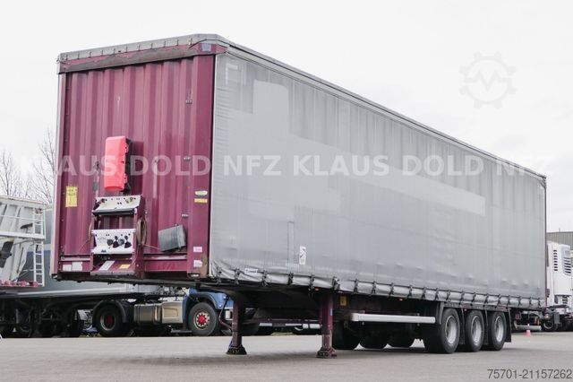 Auflieger mit Pritsche & Plane KRONE SD Pritsche Plane XL MegaLiner Edscha Bordwände