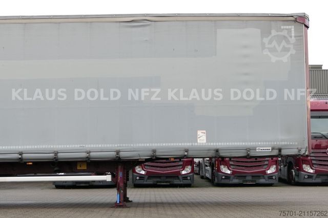 Auflieger mit Pritsche & Plane KRONE SD Pritsche Plane XL MegaLiner Edscha Bordwände