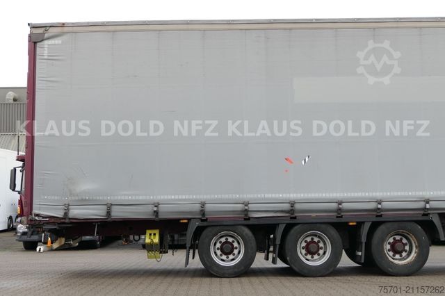 Auflieger mit Pritsche & Plane KRONE SD Pritsche Plane XL MegaLiner Edscha Bordwände