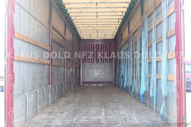 Auflieger mit Pritsche & Plane KRONE SD Pritsche Plane XL MegaLiner Edscha Bordwände