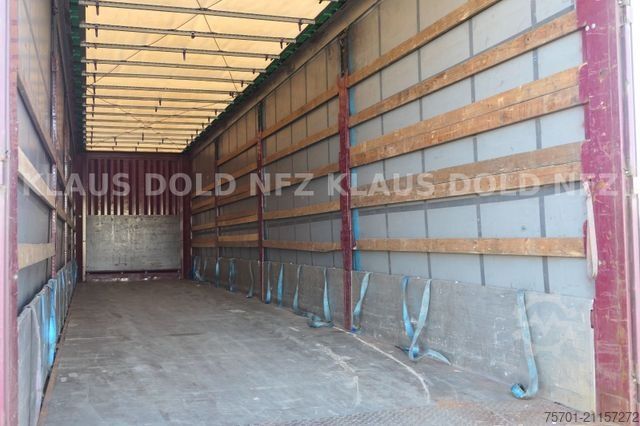 Auflieger mit Pritsche & Plane KRONE SD Pritsche Plane XL MegaLiner Edscha Bordwände