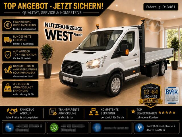 Pick-up van FORD Transit Maxi Pritsche 3600mm*L3 *Klima*AHK*