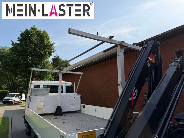 Truck-mounted crane van MAN TGL 8.180 Hiab 055 D4 14m * 3 Sitzer * AHK 11 t