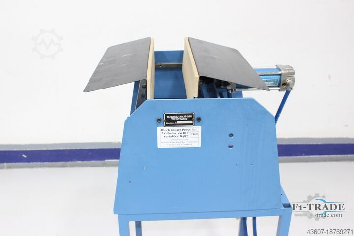 Block Gluing Press Wilhelm Leos BLP-p