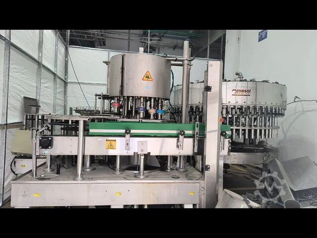 Gebrauchter MESAL-Füll-Tri-Block - 18000 bph OMRON E50-60-15GA1