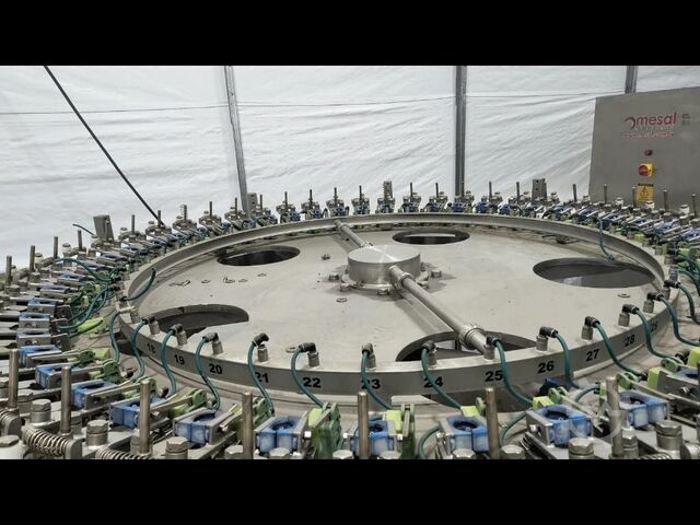 Gebrauchter MESAL-Füll-Tri-Block - 18000 bph OMRON E50-60-15GA1