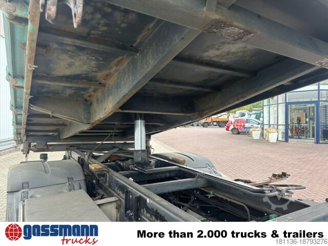 Tipper truck MAN TGM 18.290 4x2 LL, EEV, Kran Hiab XS 111 ES-3