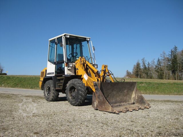 Liebherr L504 inkl. Schaufel und Gabel Liebherr L504