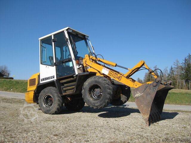 Liebherr L504 inkl. Schaufel und Gabel Liebherr L504