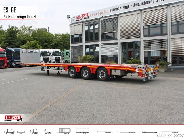 Working platform semitrailer FAYMONVILLE MAX Trailer MAX200 Sattelanhänger Megatrailer