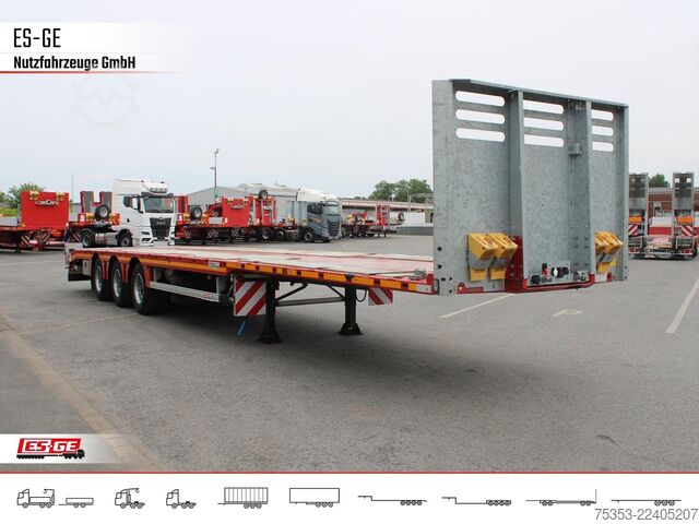 Working platform semitrailer FAYMONVILLE MAX Trailer MAX200 Sattelanhänger Megatrailer