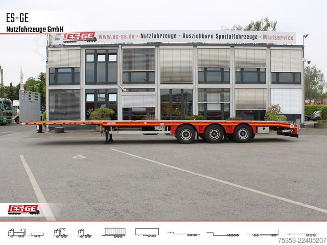 Working platform semitrailer FAYMONVILLE MAX Trailer MAX200 Sattelanhänger Megatrailer