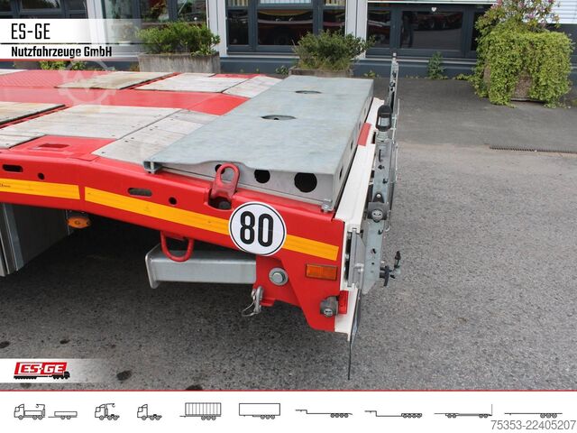 Working platform semitrailer FAYMONVILLE MAX Trailer MAX200 Sattelanhänger Megatrailer