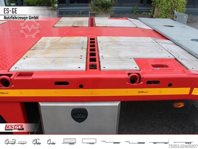 Working platform semitrailer FAYMONVILLE MAX Trailer MAX200 Sattelanhänger Megatrailer