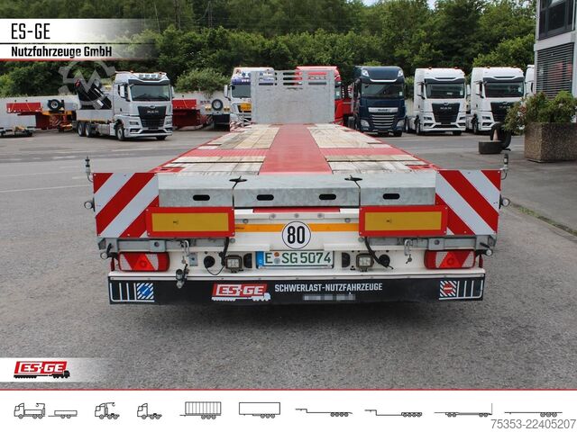 Working platform semitrailer FAYMONVILLE MAX Trailer MAX200 Sattelanhänger Megatrailer