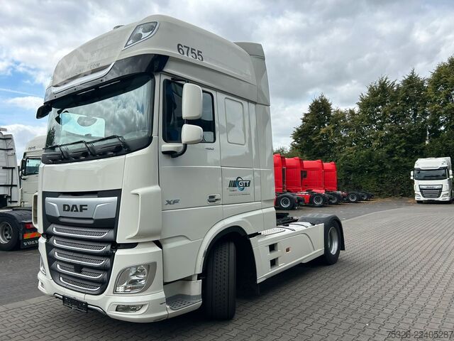 Standard tractor unit DAF XF 480 FT SSC, Intarder, Standklima, weiß