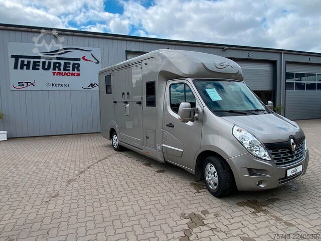 Livestock transporter RENAULT Master STX 5 Sitzer  Haras / Hengste