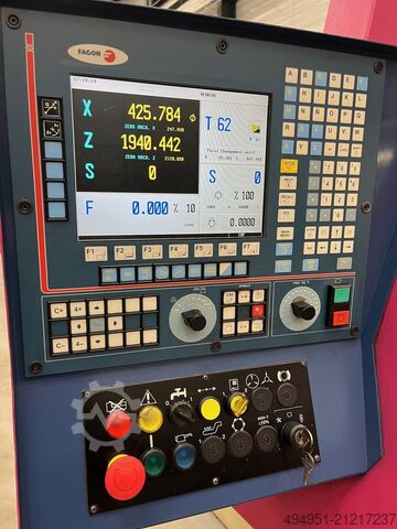 Paralleldrehmaschine mit CNC durch Anlernen Geminis GHT4-720