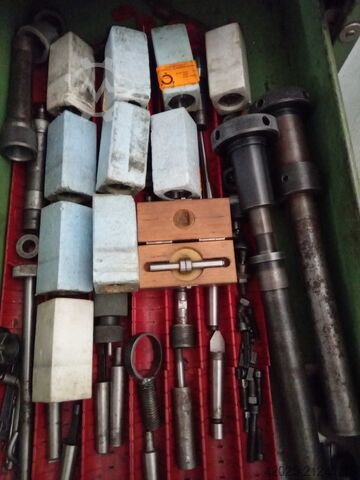 Cylindrical grinding machine SCHAUDT Flansch