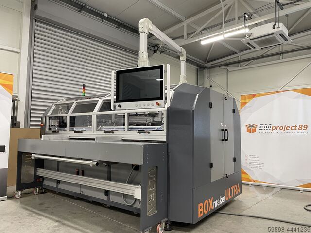 Short run for heavy duty cardboard EMproject89 BOXmaker ULTRA - ON STOCK