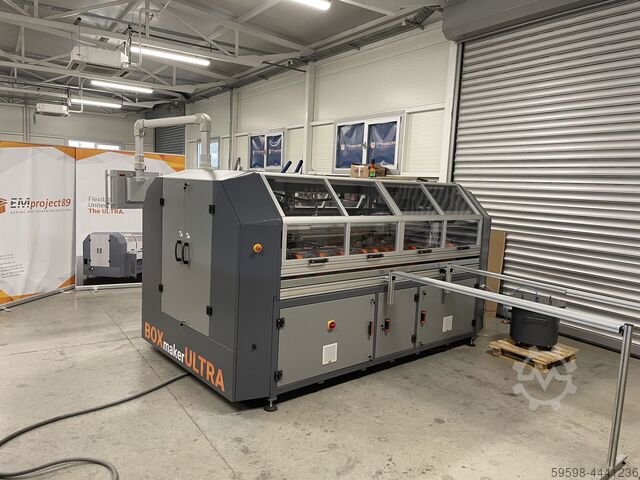 Short run for heavy duty cardboard EMproject89 BOXmaker ULTRA - ON STOCK