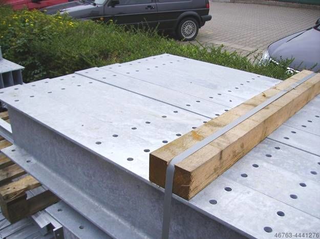 Cantilever rack, 6.30m H, 1.20m arms, 500kg Bruckamp Kragarmregal