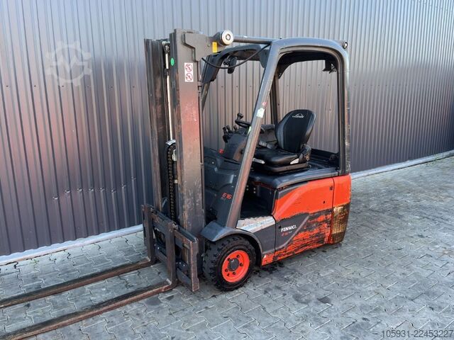 Electric 3-wheel forklift Linde E16C-01