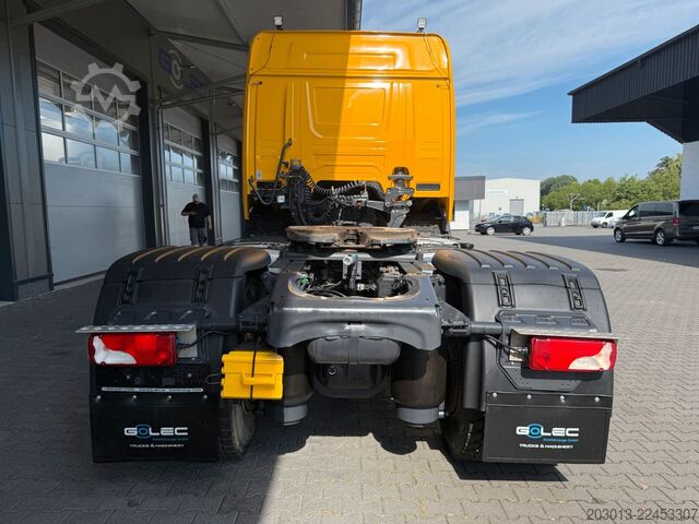 Standard tractor unit SCANIA G450 XT 4x4 Euro 6 SZM Kipphydraulik Blatt /Luft