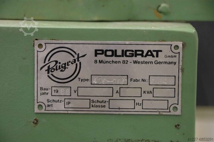 Chamber filter press Poligrat 470-20/2