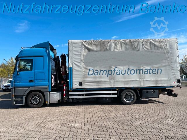 Truck mounted crane MERCEDES-BENZ Actros 1832 LL/MP3/Atlas 126.3 Funk/AC/Retarder