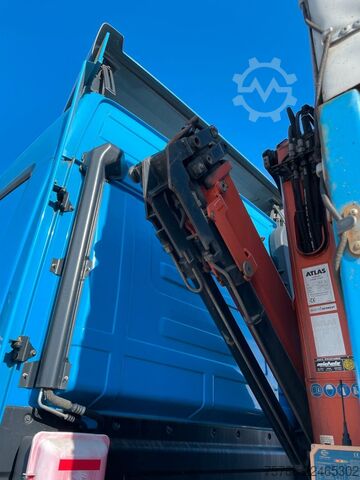 Truck mounted crane MERCEDES-BENZ Actros 1832 LL/MP3/Atlas 126.3 Funk/AC/Retarder