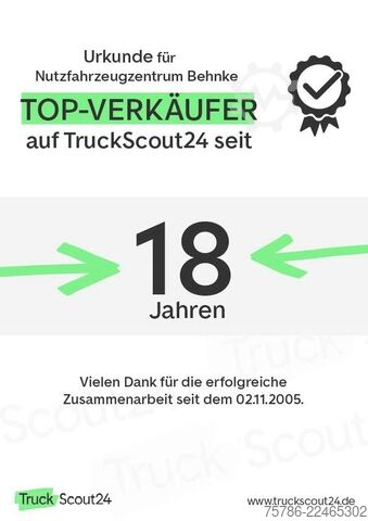 Truck mounted crane MERCEDES-BENZ Actros 1832 LL/MP3/Atlas 126.3 Funk/AC/Retarder