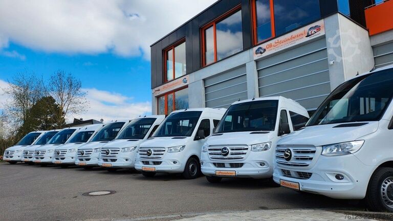 City bus MERCEDES-BENZ Bürgerbus Sprinter 907  Niederflur 9 Sitze