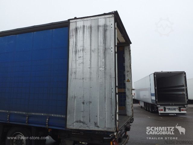 Auflieger mit Pritsche & Plane Schmitz Cargobull Semitrailer Curtainsider Standard Hayon