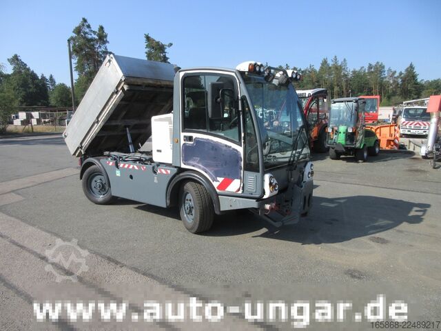 Road sweeper Boschung Pony P4 T Allrad 4x4 Kipper kommunal