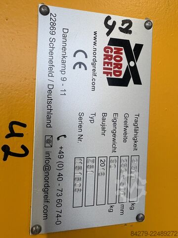 Blechgreifer, Blechklemme, Materialgreif NORD-GREIF Z 51