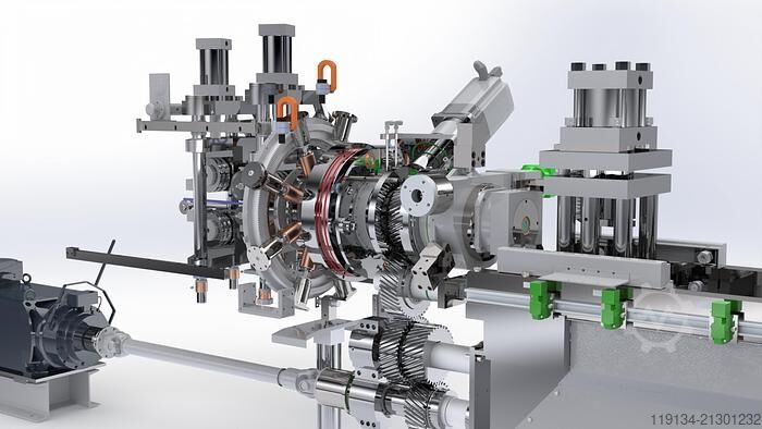 Stangen-Entschäler KIESERLING WDHF35/50/75 KIESERLING Bar peeler WDHF35/50/75