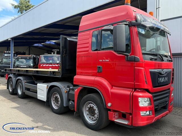 Autotransporter MAN TGX 35.500 8x2, Euro 6, Machine transport platform