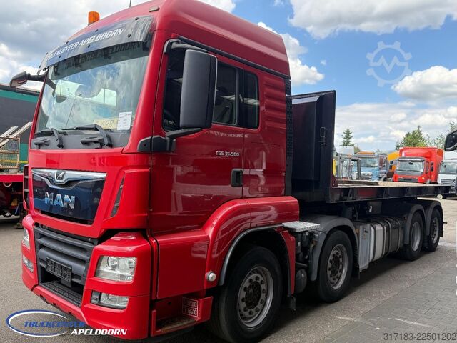 Autotransporter MAN TGX 35.500 8x2, Euro 6, Machine transport platform