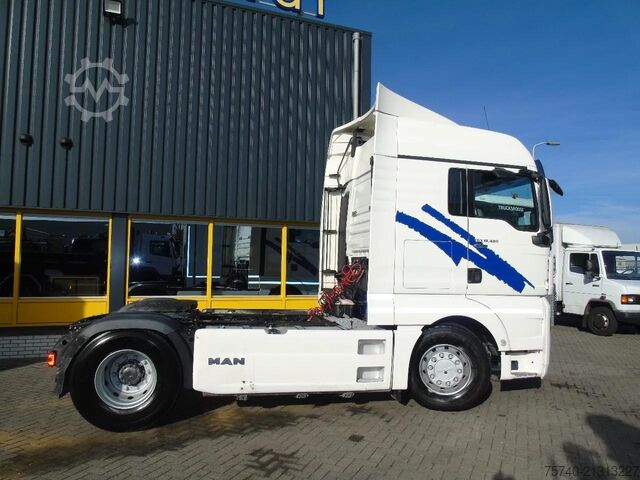 Standard tractor MAN TGX 18.480 + RETARDER + EURO 5 + SPOILER