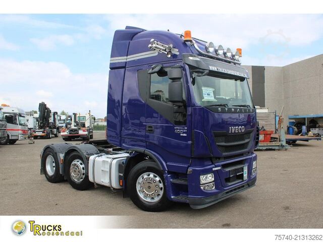 Standard tractor Iveco Stralis 460 + 6X2 + RETARDER + EURO 6 + SPOILERS
