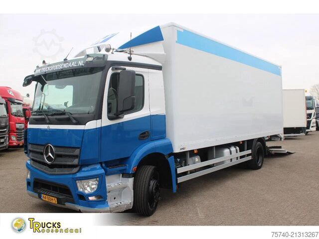 Box body Mercedes-Benz Antos 360 + euro 6 + lift