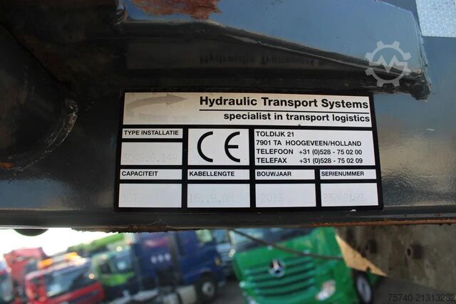 Cable system Ginaf X 4243 TS 460 + 30TON SYSTEM + 8x4