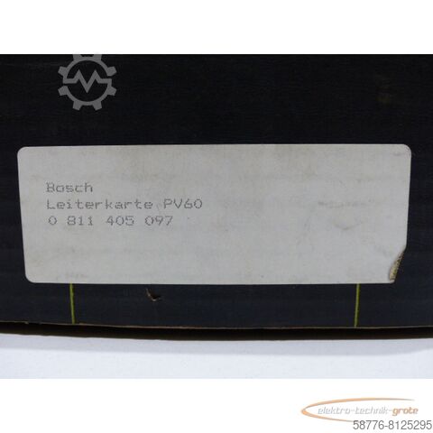 Bosch component Bosch 0 811 405 097 Leiterkarte PV60 !