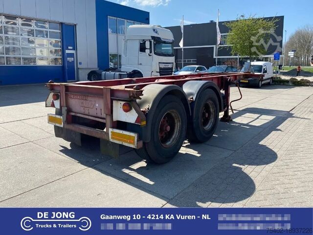 Container transport Burg 20 FT Container Chassis / BPW