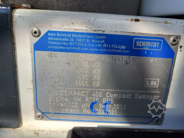 Kehrmaschine LKW Schmidt Cleango 500