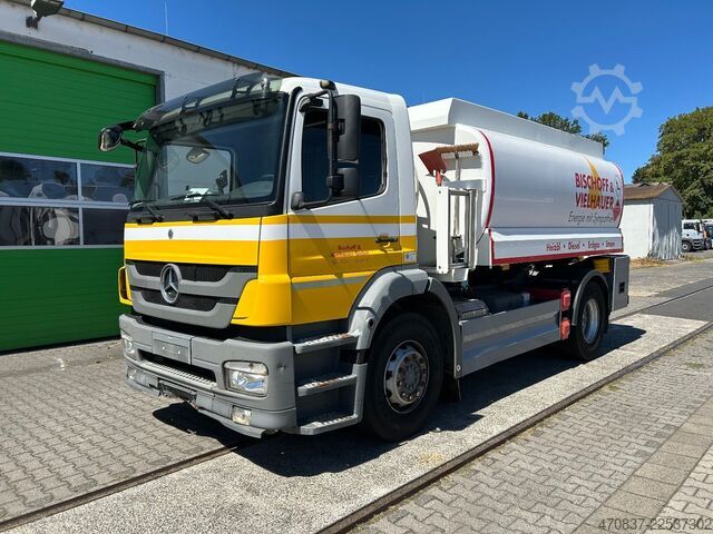 Tanker truck MERCEDES-BENZ Axor 1829 / Lindner Fischer 13.500 Liter /