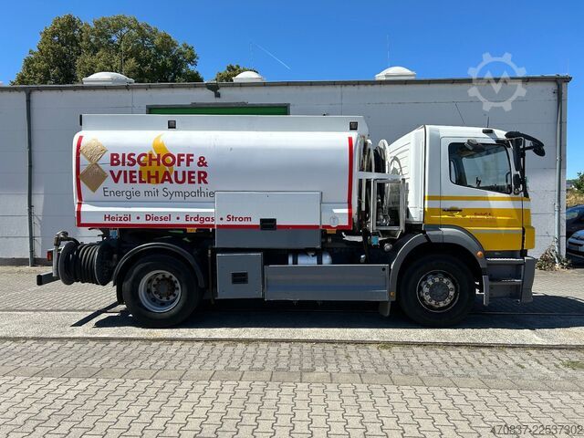 Tanker truck MERCEDES-BENZ Axor 1829 / Lindner Fischer 13.500 Liter /