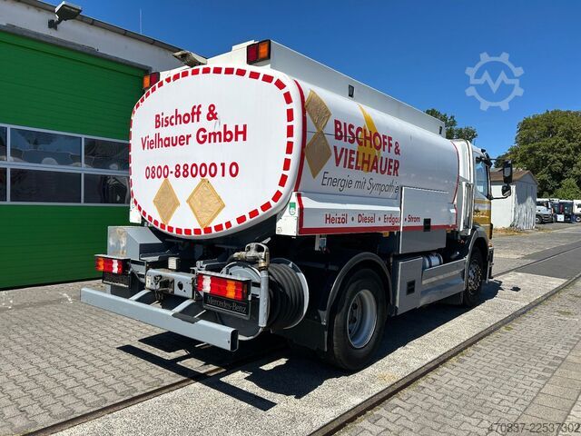 Tanker truck MERCEDES-BENZ Axor 1829 / Lindner Fischer 13.500 Liter /