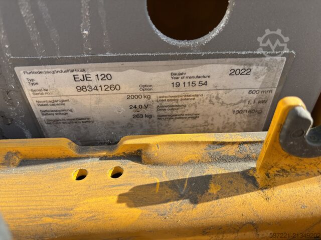 Elektrische Niederhubwagen Jungheinrich EJE 120
